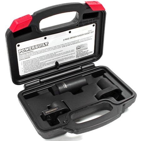 Powerbuilt Oxygen Sensor Socket Set Kit51 648625